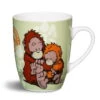 Nici 34656 Porzellantasse Orang-Utan Kind Grün Wild Friends Kaffeetasse Teetasse
