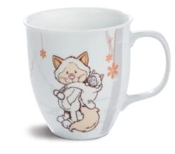 Nici 40947 Porzellan-Tasse Schneekatze Mädchen Kaffeetasse Teetasse -Nici Welt Verkauf 40947 000 HA 01 2048x1797