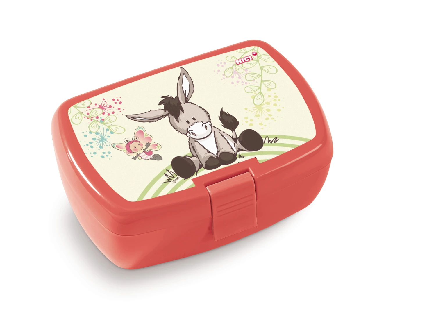 Nici 45446 Brotdose Lunchbox Esel & Schmetterling Hello Spring 1 Nici 45446 Brotdose Lunchbox Esel & Schmetterling Hello Spring
