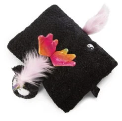 Nici 47382 Kuscheltierkissen Schwarzes Einhorn Rainbow Yin & Yang 40x30cm Plüsch -Nici Welt Verkauf 47382 03 ZA Frei 2048x2033