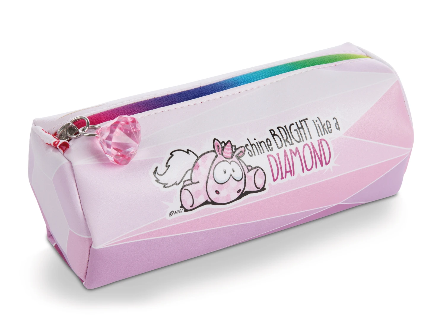 Nici 47641 Stiftemäppchen Schlamper Einhorn Pink Diamond "shine Bright" Bunt 1 Nici 47641 Stiftemäppchen Schlamper Einhorn Pink Diamond "shine Bright" Bunt