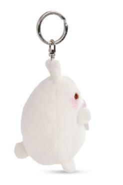 Nici 48220 Schlüsselanhänger Molang Mit Regenbogenherz 8cm Plüsch Kawaii -Nici Welt Verkauf 48220 03 ZA Frei