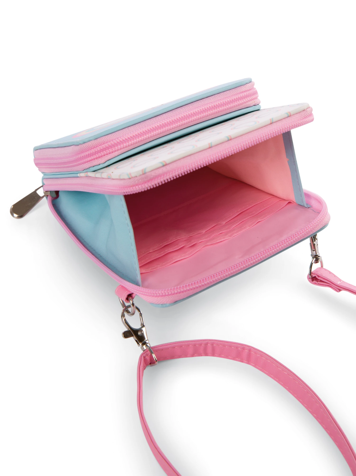 Nici 48230 Umhängetasche Schultertasche Molang Regenbogen 18,5cm Kawaii 5 Nici 48230 Umhängetasche Schultertasche Molang Regenbogen 18,5cm Kawaii – Bild 5