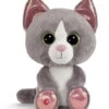 Nici 48702 GLUBSCHIS Katze Grau Felinja Ca 25cm Pet Edition GREEN Haustier