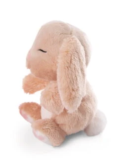Nici 48708 Sleeping Pets Bunnies Hase Karamell 12cm Schlafend Im Körbchen Peach -Nici Welt Verkauf 48708 04 ZA Frei 1535x2048