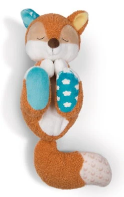 Nici 49055 My First Nici Fuchs Finni Schlafend 23cm Kuscheltier Sweet Dreams 0m+ -Nici Welt Verkauf 49055 03 ZA weiss 1293x2048